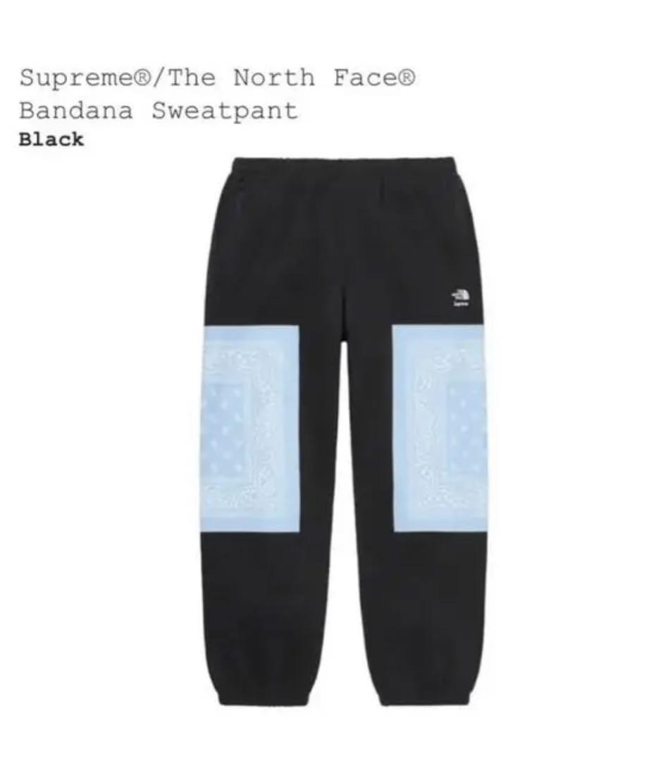 supreme THE NORTH FACE スウェットパンツ Lサイズ