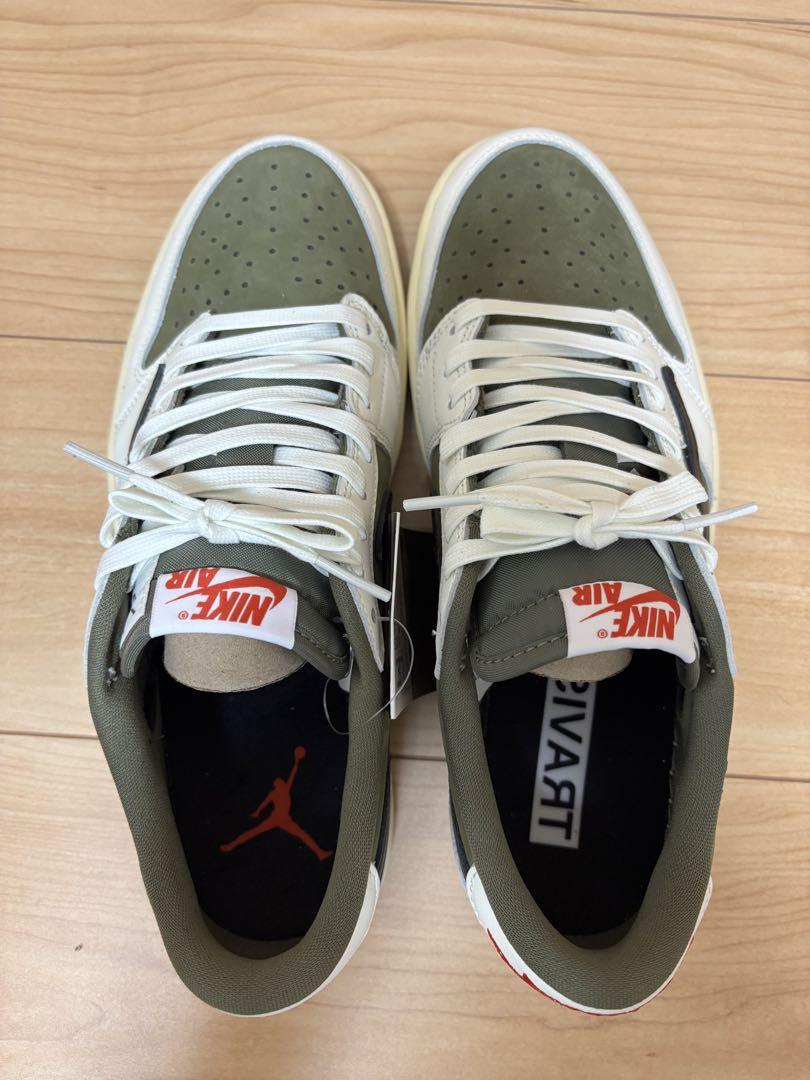 新品Travis Scott Jordan 1 Reverse Olive