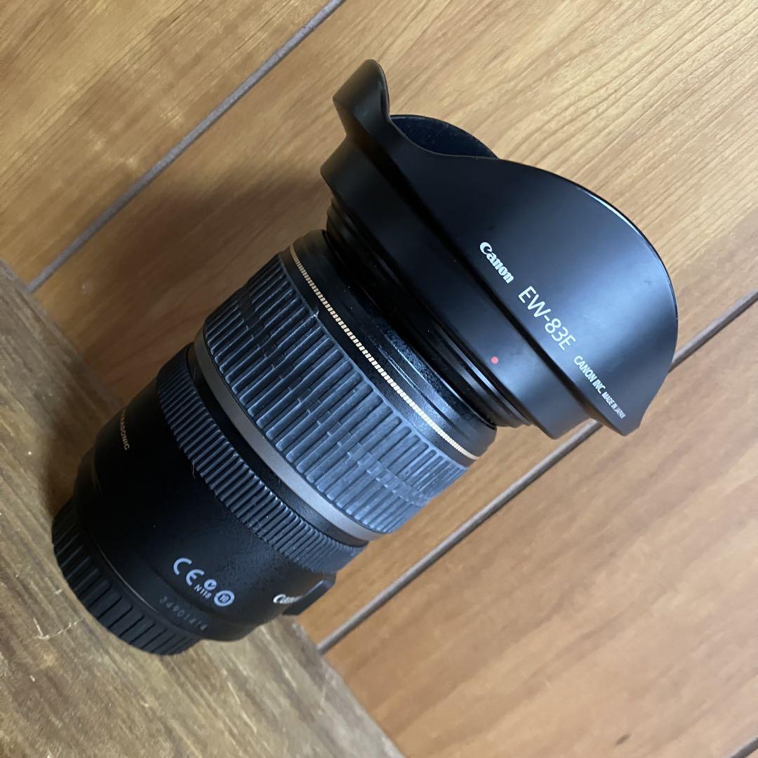 Canon ef-s 17-55mm f/2.8 ズームレンズ　キャノン　カメラ