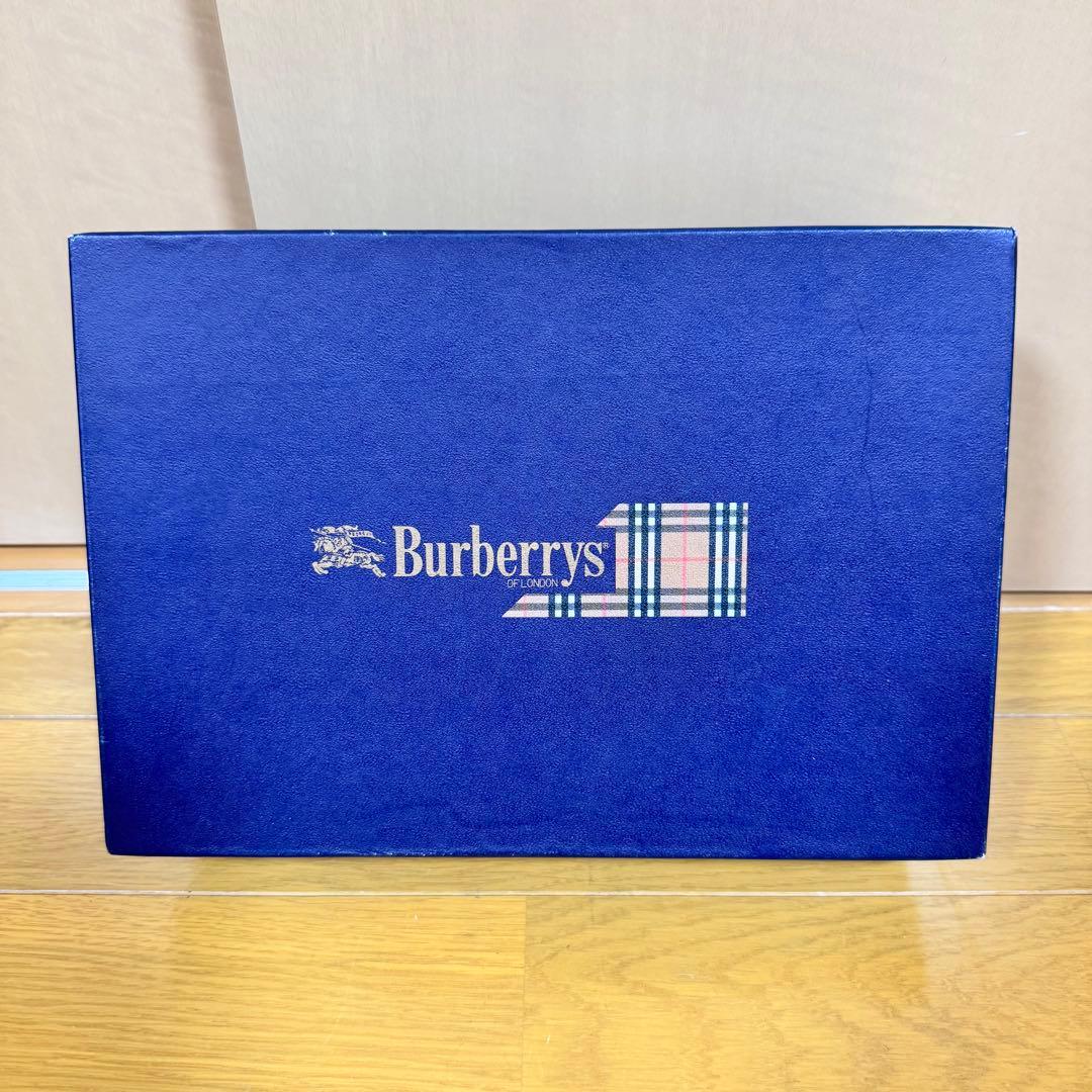 【未使用保管品】バーバリー セカンドバッグ レザー ビンテージ