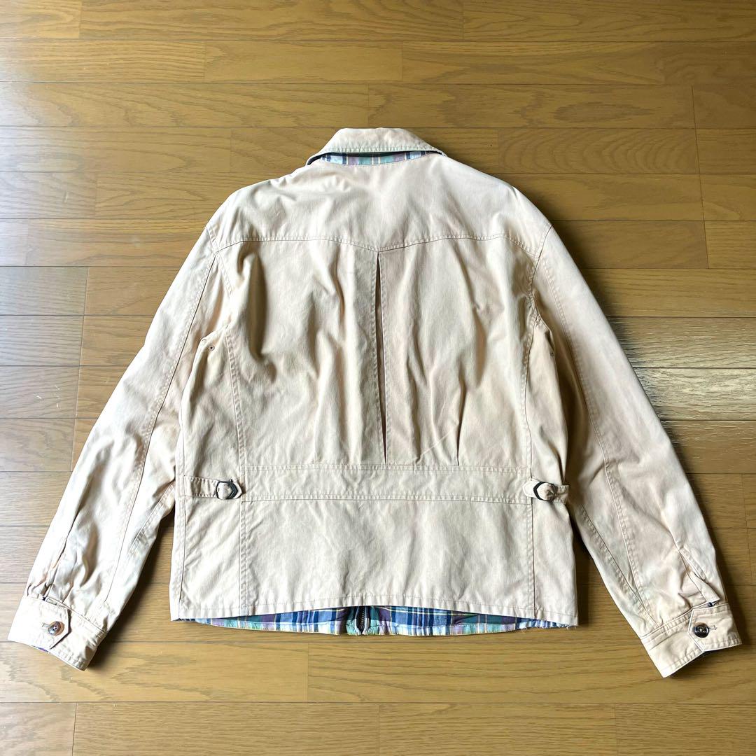 希少品◎90sラルフローレン スイングトップ リバーシブル マドラスチェック L