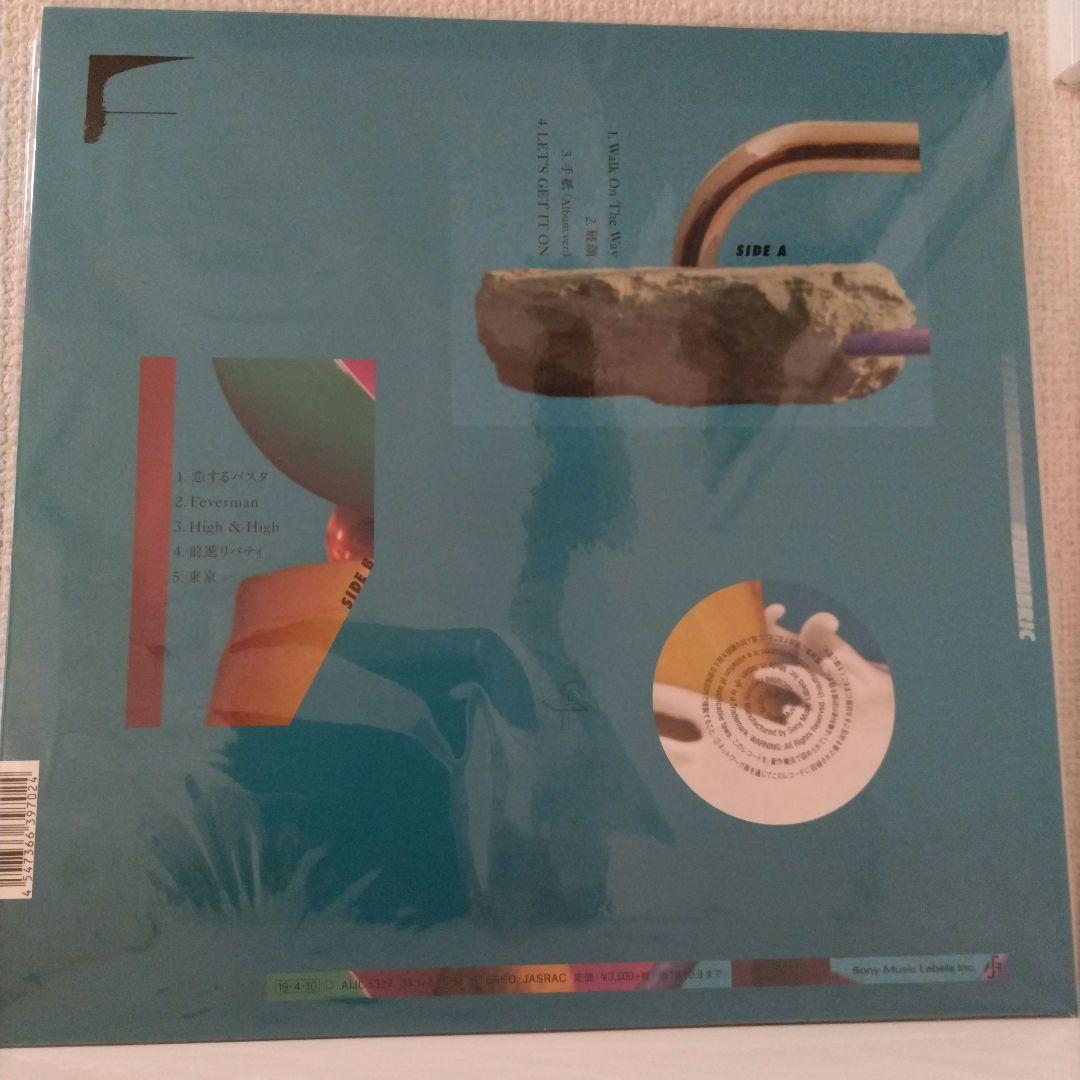 フジファブリック　レコード　アナログ盤　「BOYS」「 GIRLS」「F」