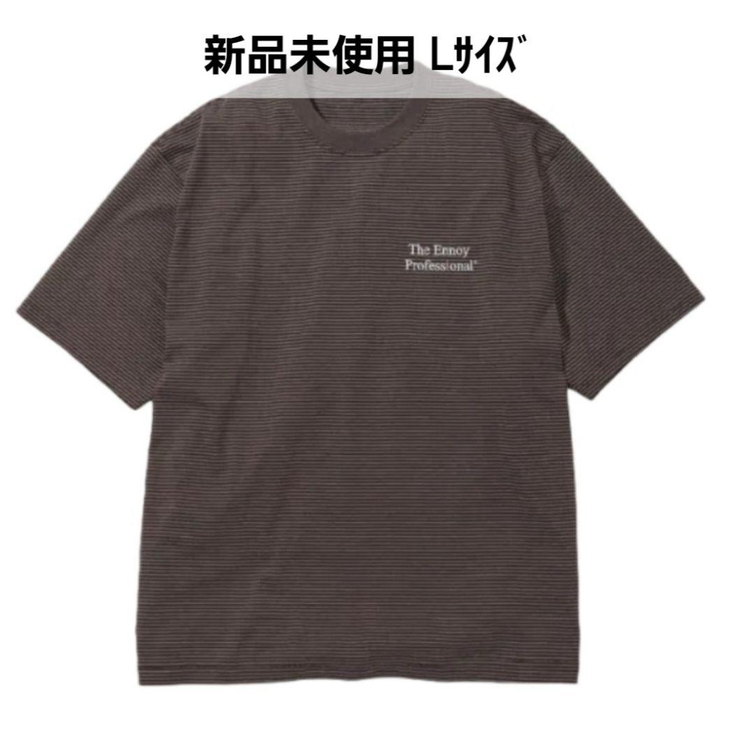 ENNOY 22SS Border Tee Tシャツ 半袖 L ブラウン