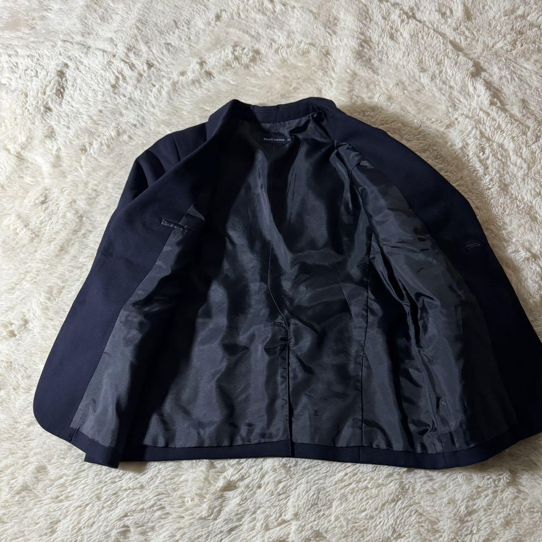 【希少】RALPH LAUREN フォーマルセットアップ　紺ブレ