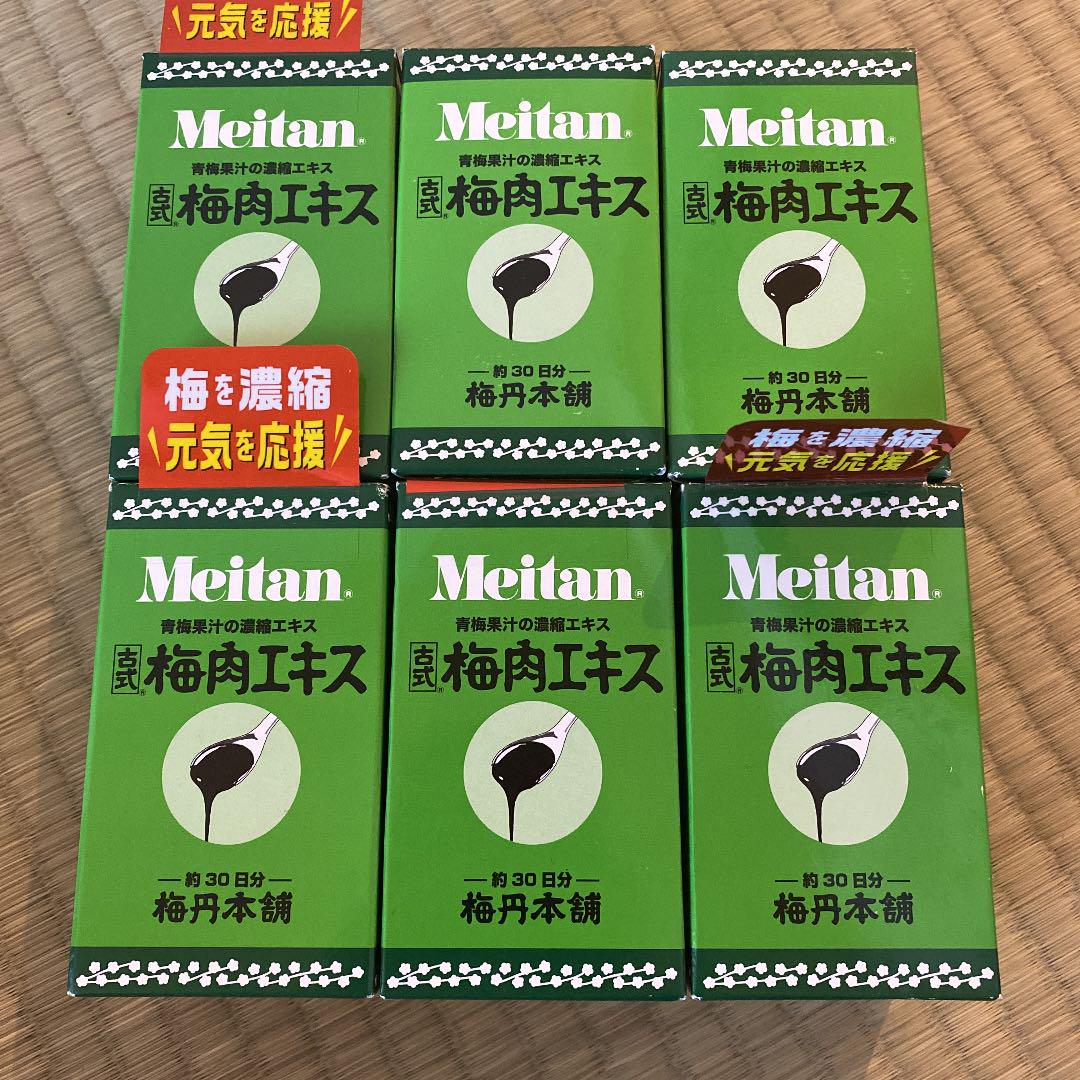 梅肉エキス 90g ×6個セット 新品未開封 送料無料