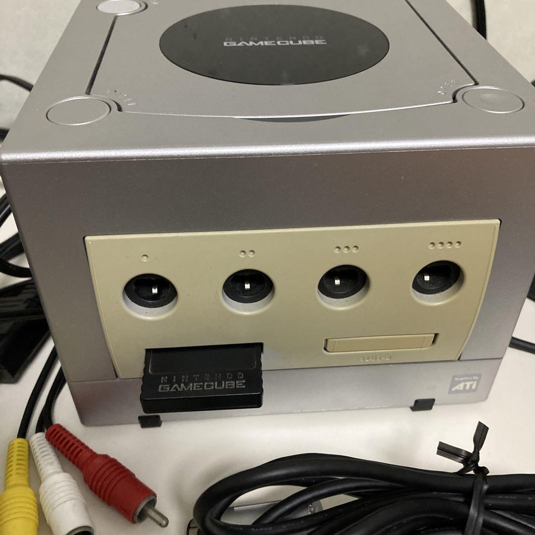 ゲームキューブ|シルバー コントローラー2機