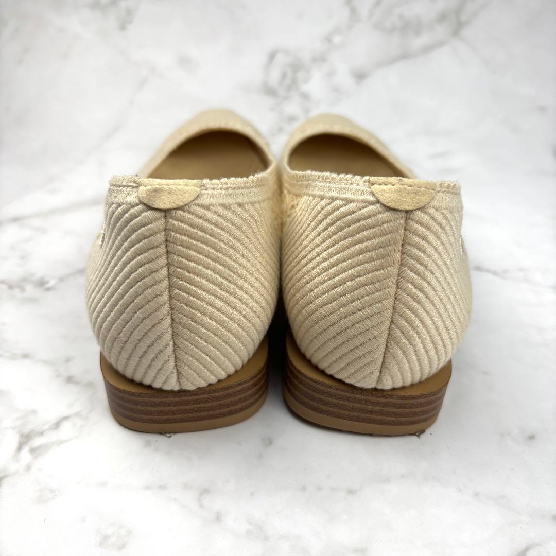 【美品】VIVAIA ビバイア ベージュ パンプス フラットシューズ 23 【美品】VIVAIA ビバイア ベージュ パンプス フラットシューズ 23