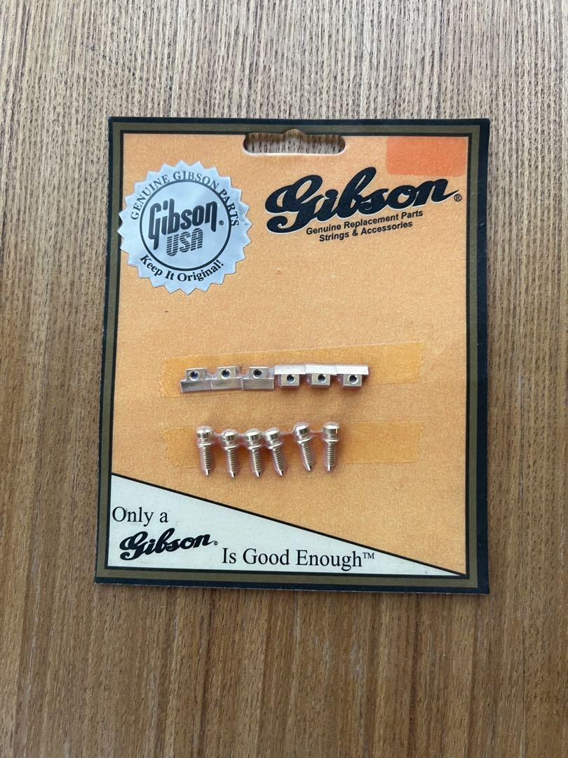 Gibson純正￼ABRブリッジ用サドルセット　ゴールド