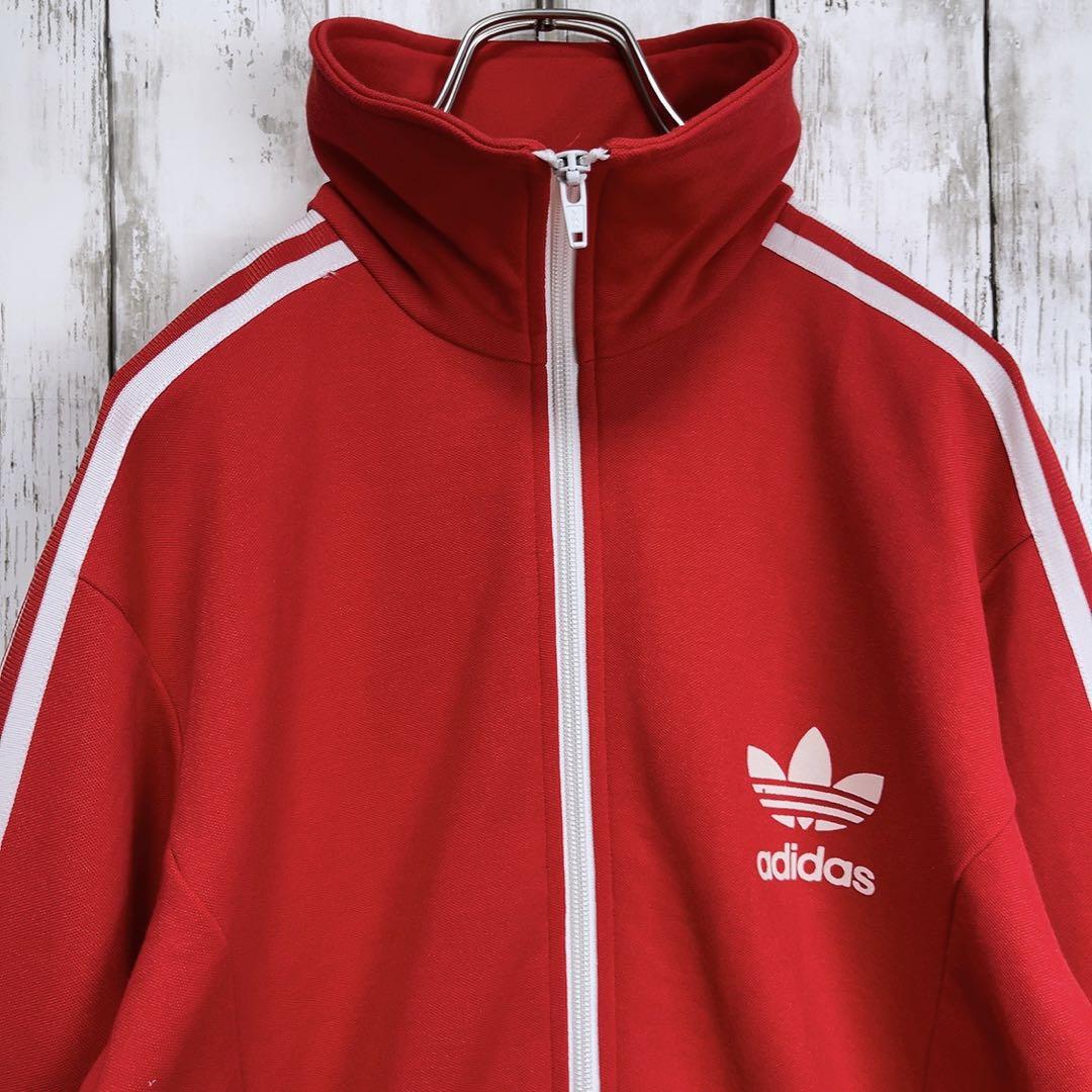 adidas 万国旗タグ トレフォイルロゴ トラックジャケット RW
