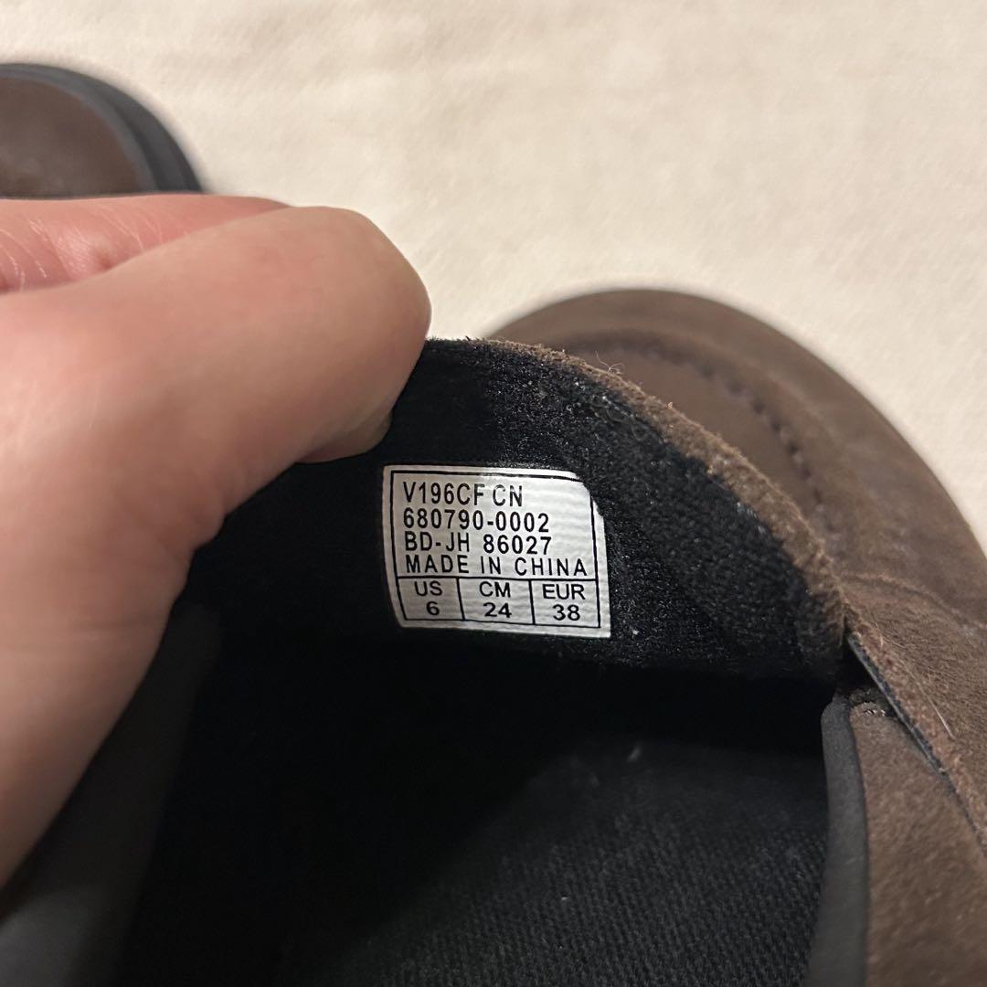 VANS ヴァンズ ローファー V196CF CN ブラウン　 24