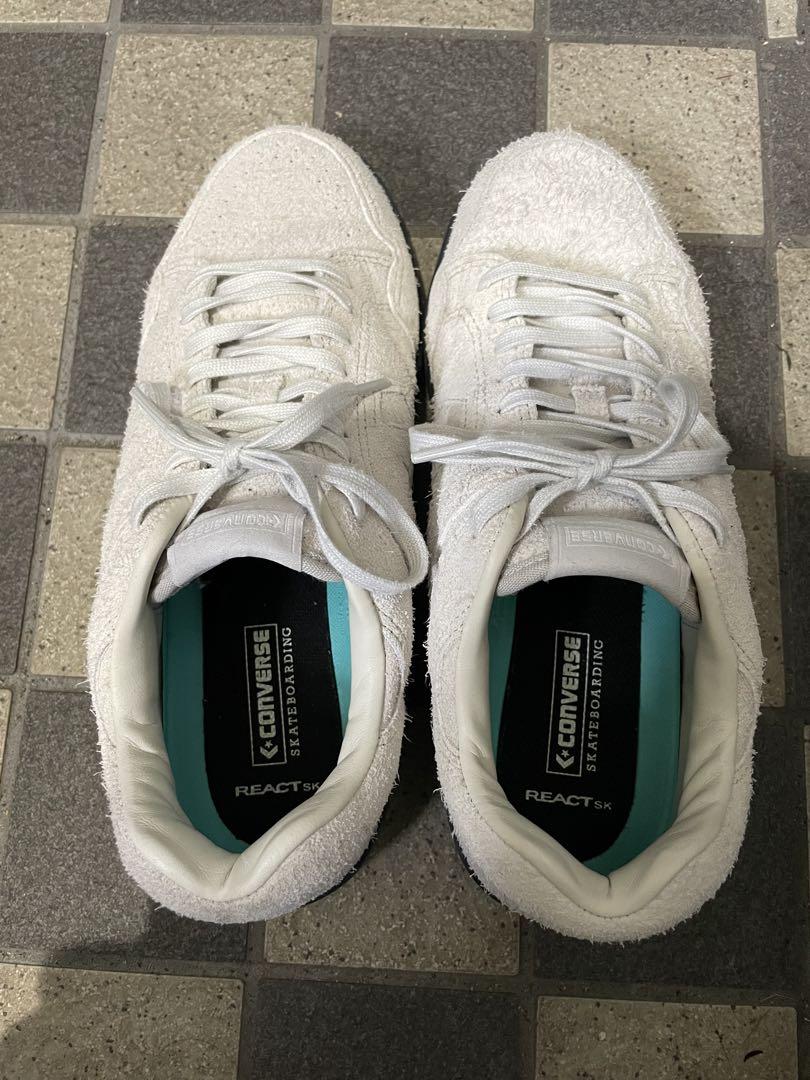 CONVERSE REACT 1 ホワイト SKATEBOARDING