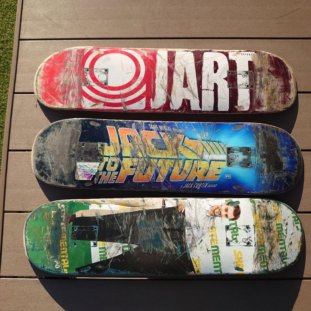 skate スケボー デッキ 3枚セット スケートボード skate スケボー デッキ 3枚セット スケートボード