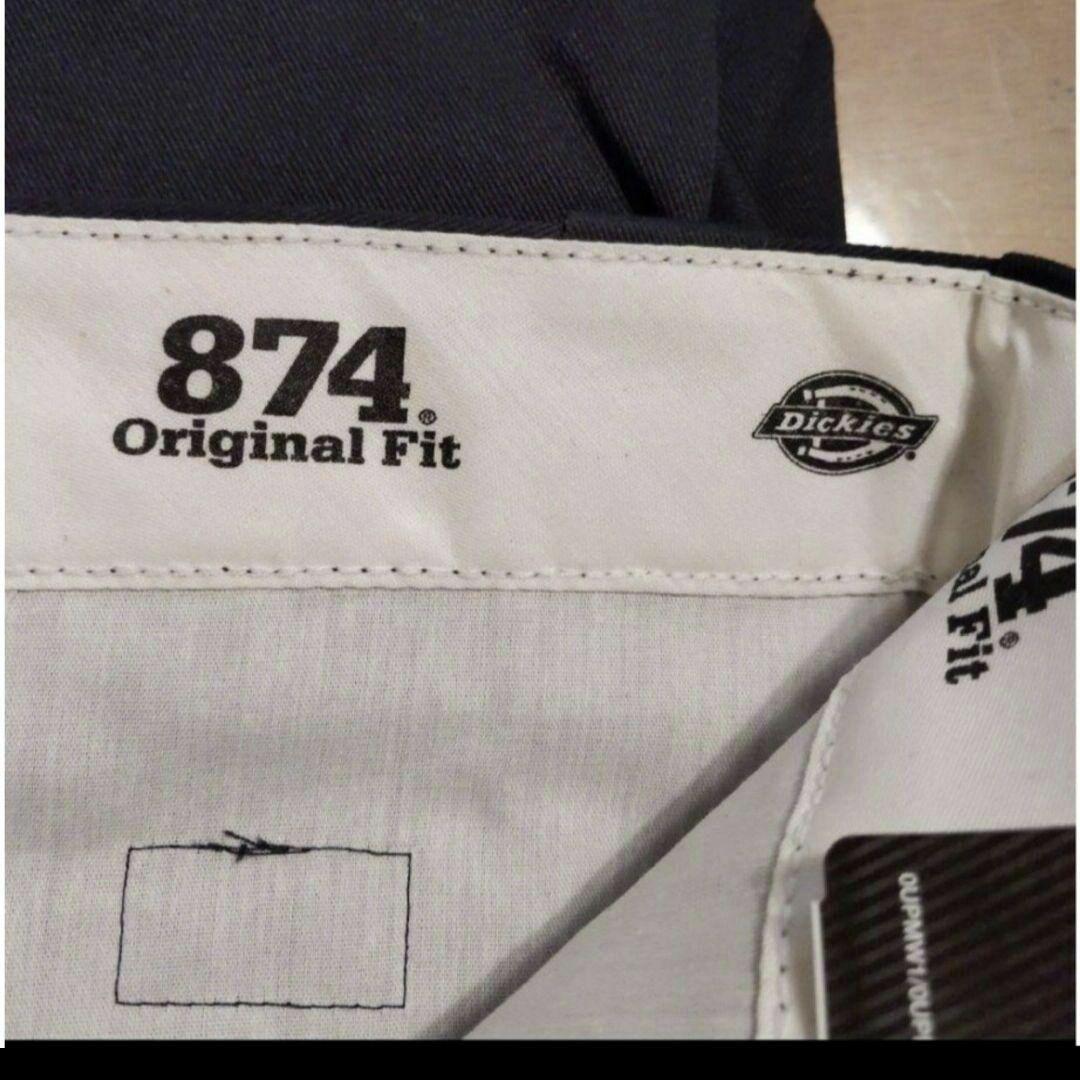 新品 28x30 BK ワークパンツ ディッキーズ ブラック 874