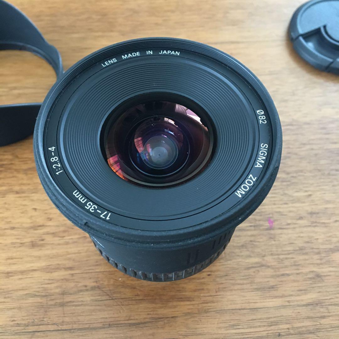 SIGMA 17-35mm F2.8-4 ズームレンズ ニコンFマウントに対応