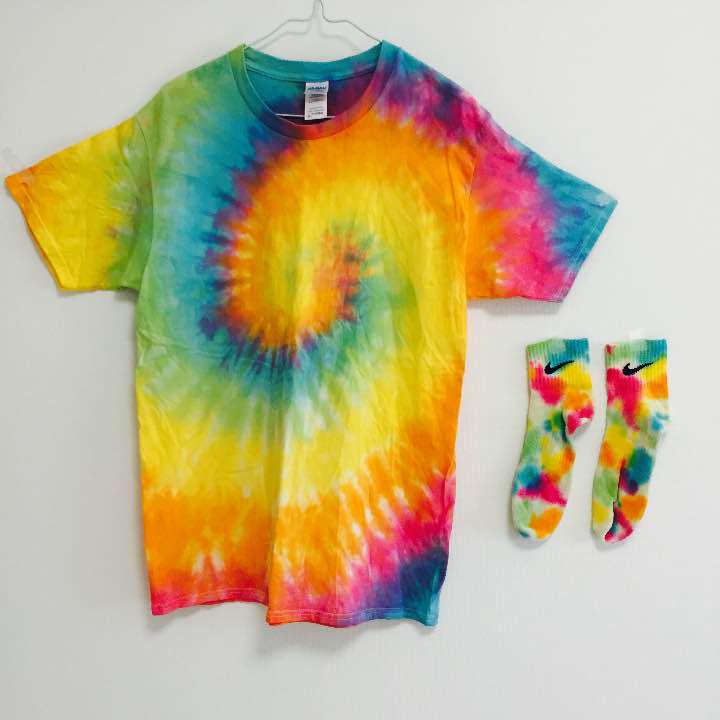 【おしゃれ】 ¥2500★オーダー★オリジナルタイダイTシャツ - Tシャツ/カットソー(半袖/袖なし)