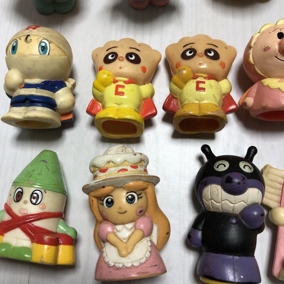 激レア☆レトロ】アンパンマン指人形 6個セット - メルカリ