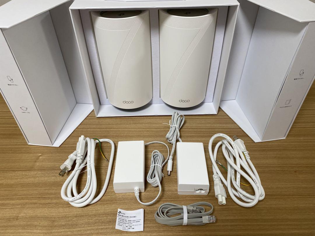 TP-Link Deco BE22000 メッシュWi-Fiシステム 2台セット Amazon.co.jp: TP-Link メッシュwifi ルーター deco 無線LAN 2.5