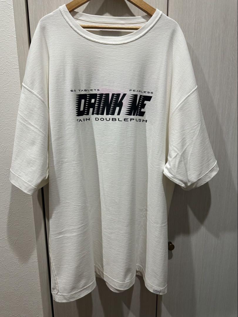 大好き XL リバーシブル Tシャツ PUSH DOUBLE TAIN ビック メルカリ - 人気 トップス