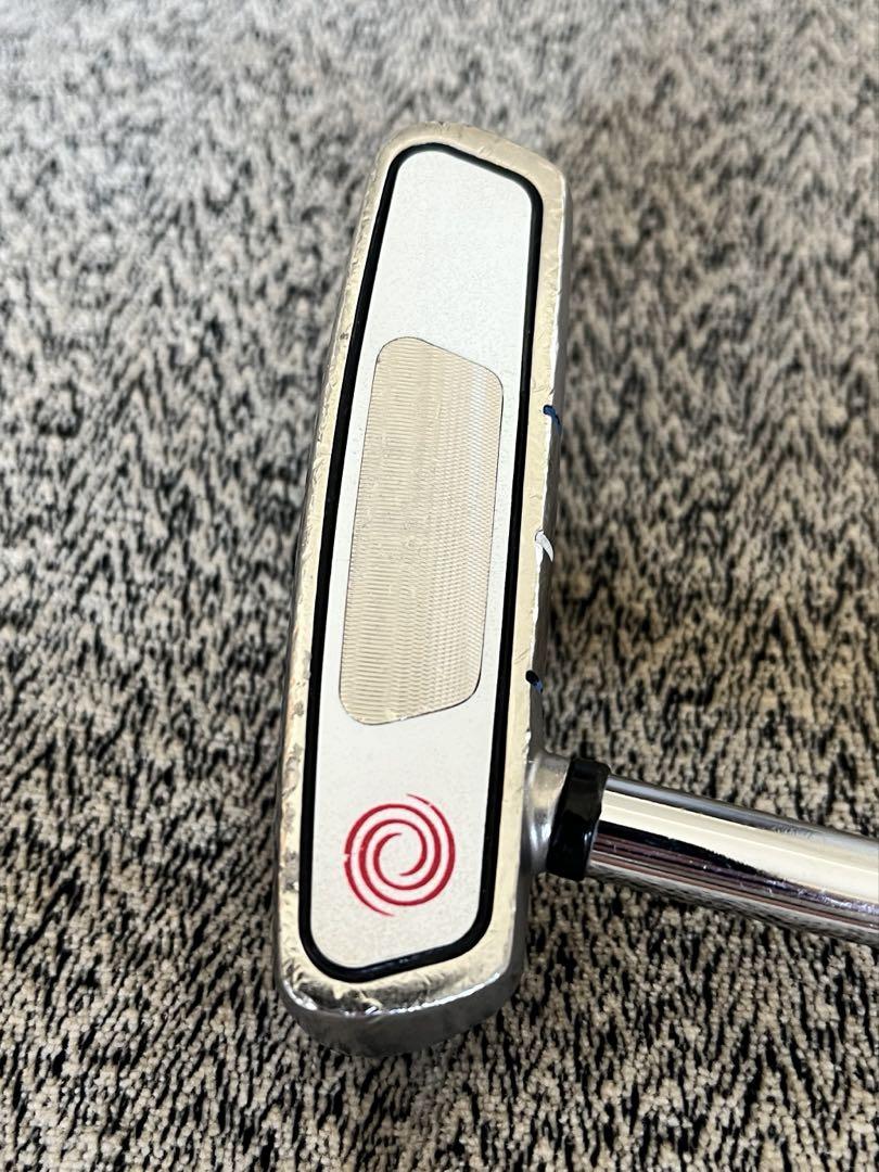 良品 オデッセイ ホワイトスチール　#5 パター　34インチ　グリップ新品　名器