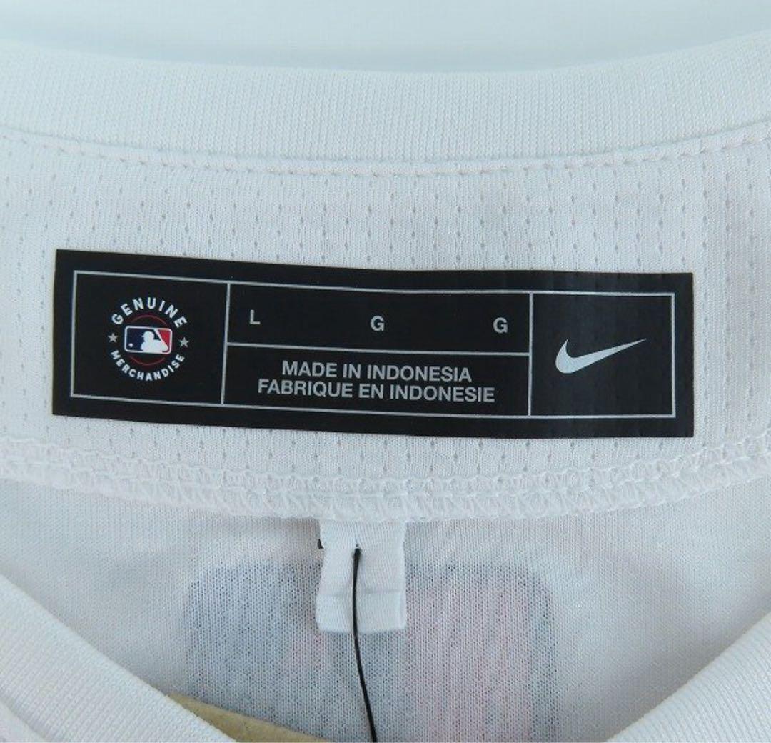 公式 NIKE ロサンゼルスドジャース 大谷翔平 リミテッドユニフォーム L 白