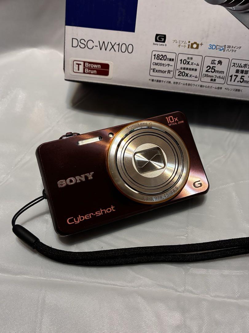 最終値下げ SONY Cyber-shot DSC-WX100 コンデジ