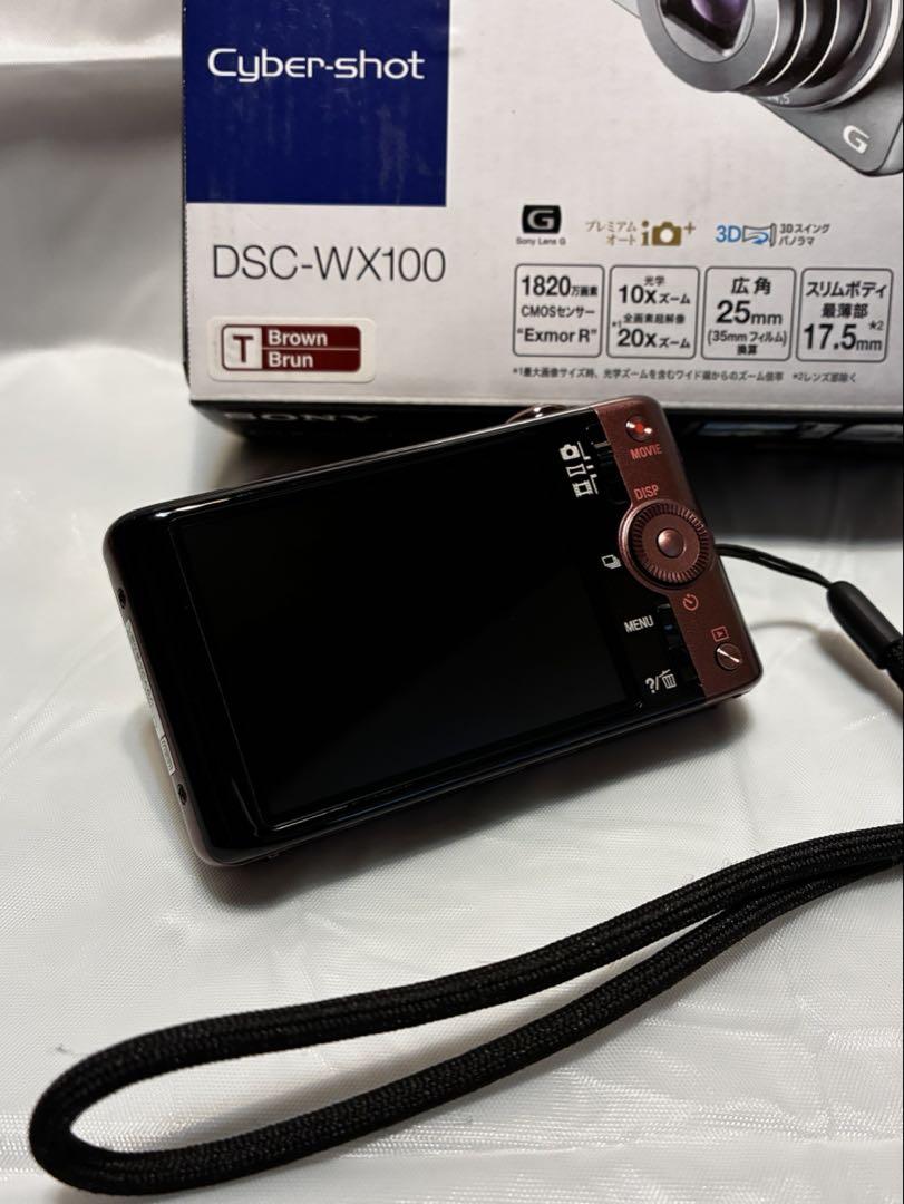 最終値下げ SONY Cyber-shot DSC-WX100 コンデジ