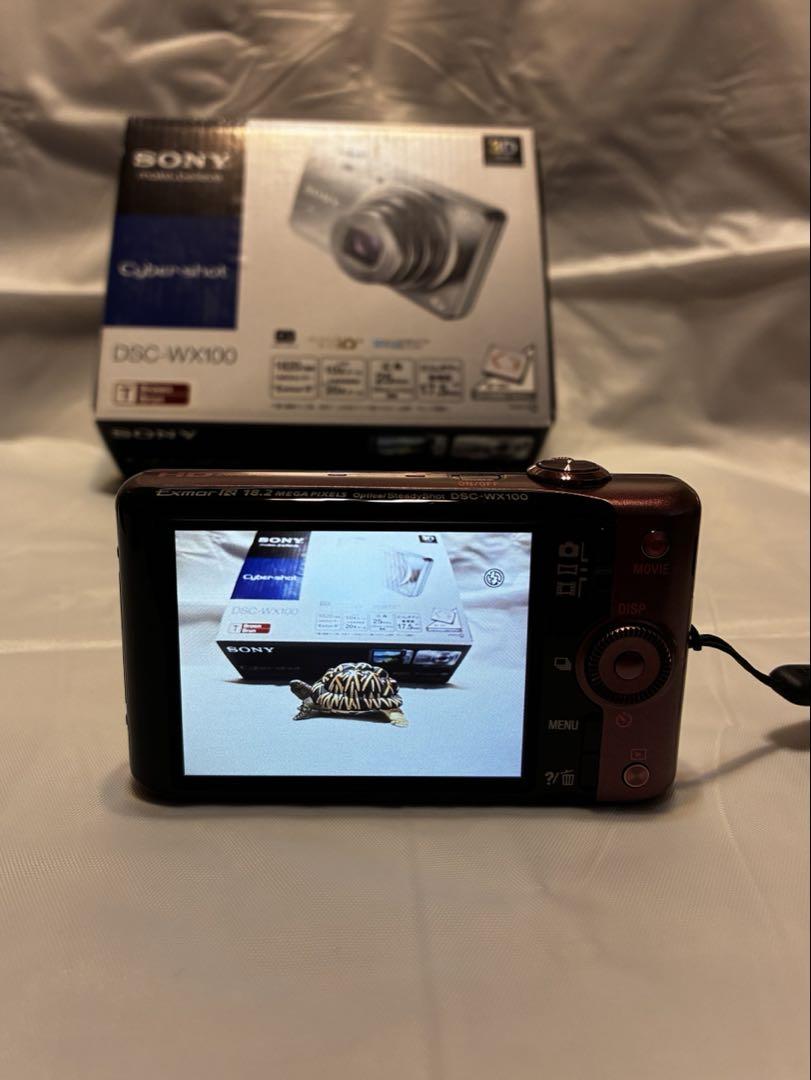 最終値下げ SONY Cyber-shot DSC-WX100 コンデジ