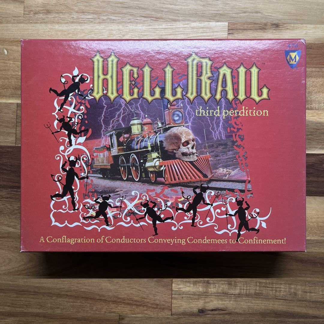 海外ボードゲーム HELL RAIL Third Perdition ヘルレイル