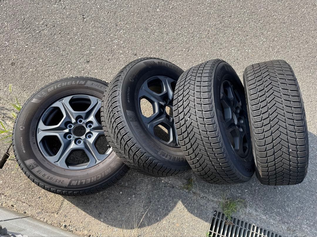 ランクル300 GR-S 純正ホイール スタッドレス 空気圧センサ 250