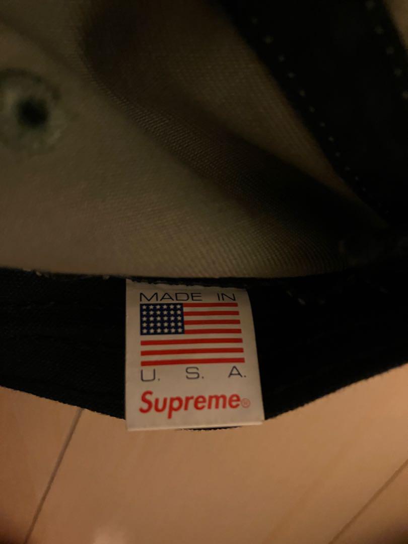 Supreme オリーブ キャップ