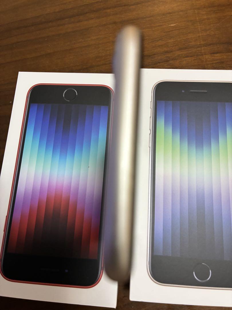 美品　iPhone SE第3世代128GB ホワイト