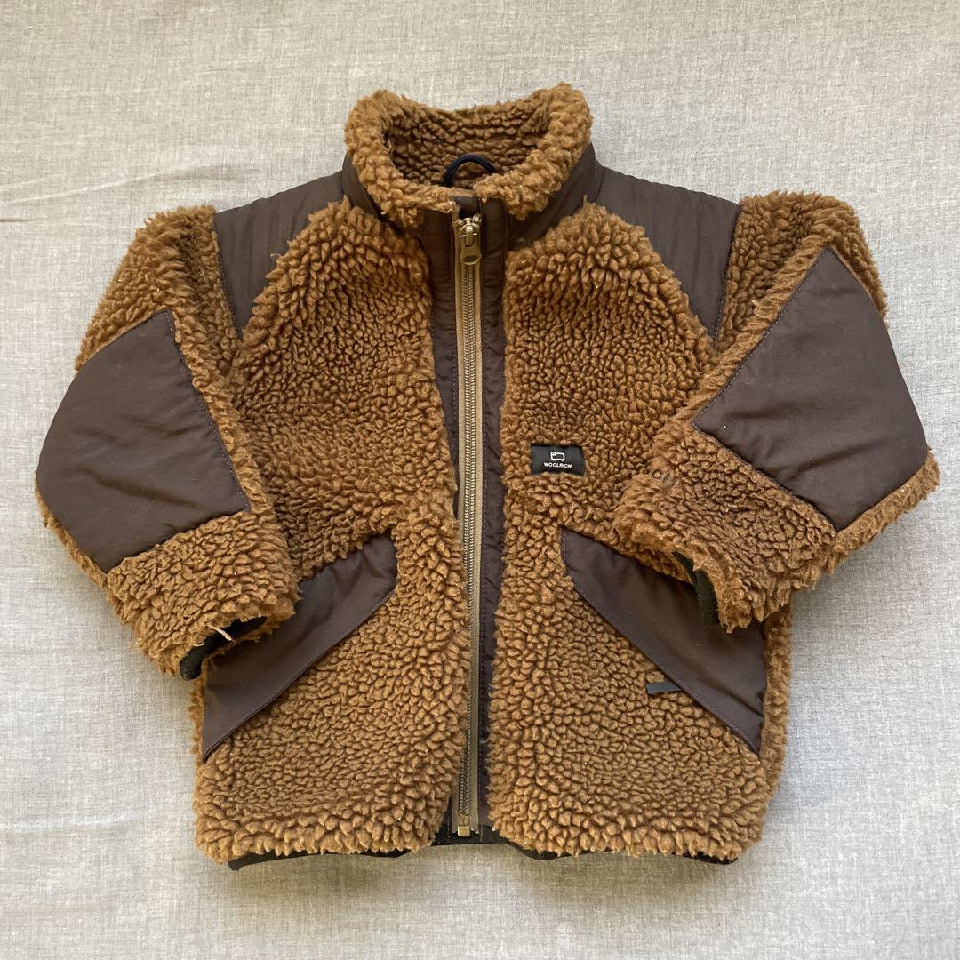 WOOLRICH ボアジャケット 90サイズ ブラウン