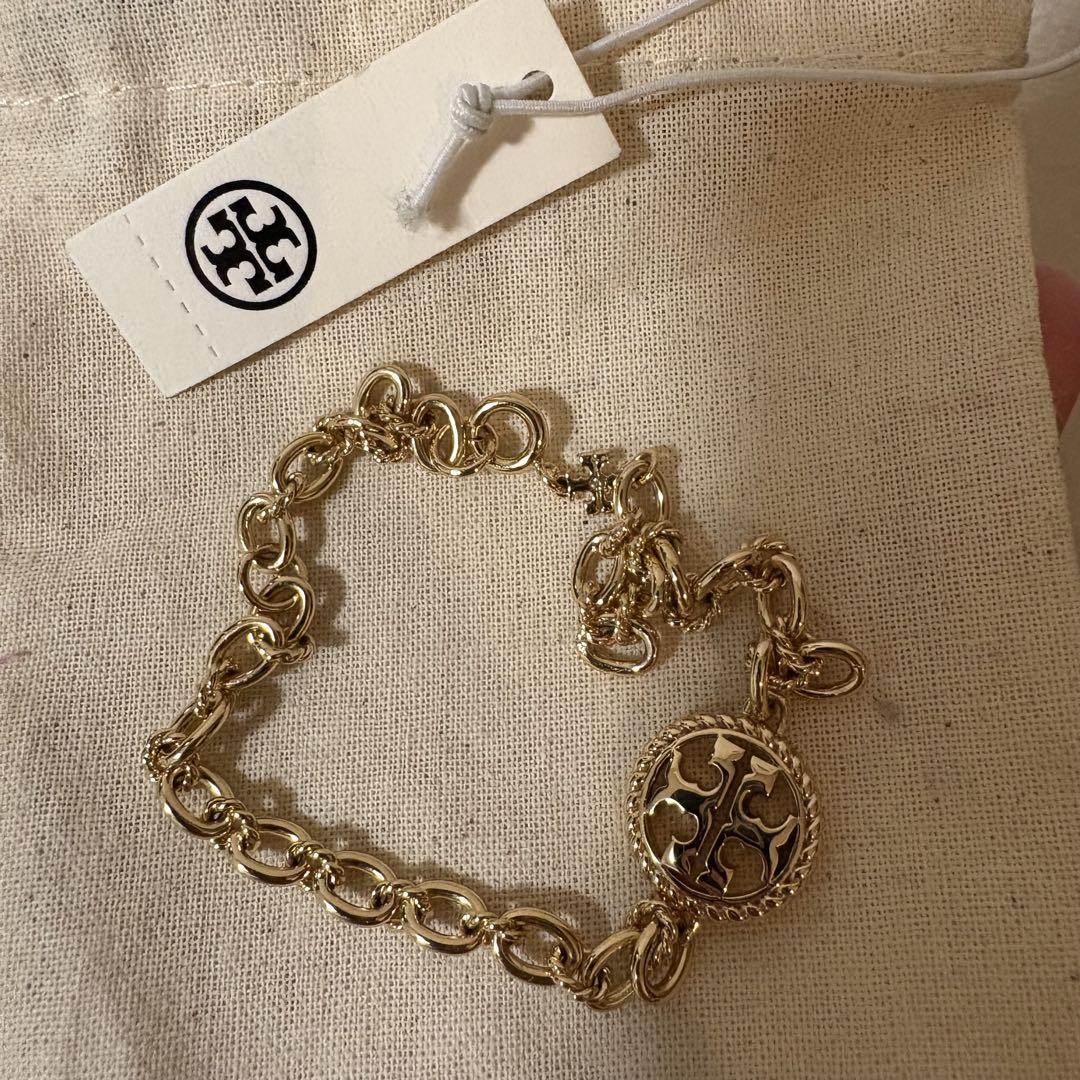 Tory Burch ゴールド チェーンブレスレット