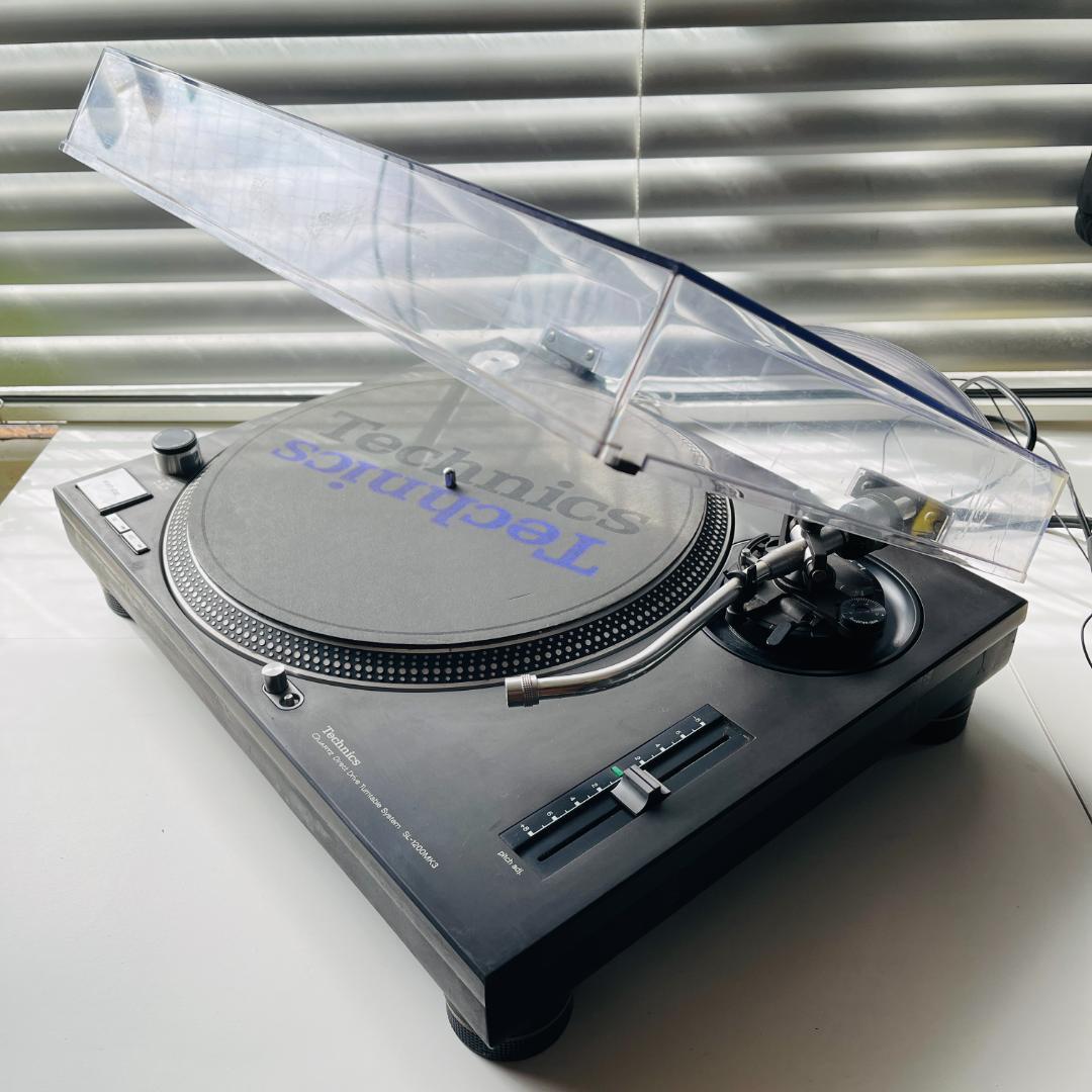 ターンテーブル〔 Technics SL-1200 MK3-K 〕パナソニック