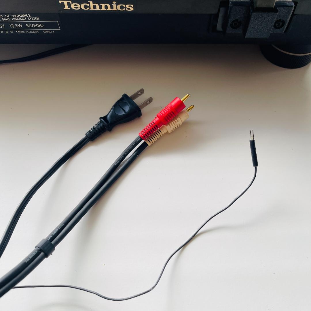 ターンテーブル〔 Technics SL-1200 MK3-K 〕パナソニック