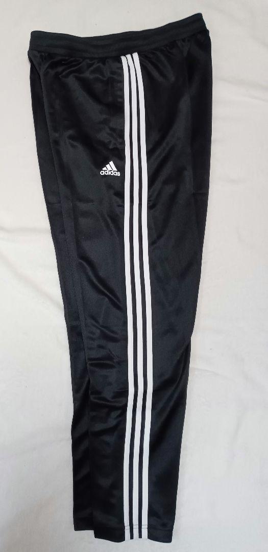 adidasアディダス新品セットアップパーカージャージトップスボトムス上下黒XL