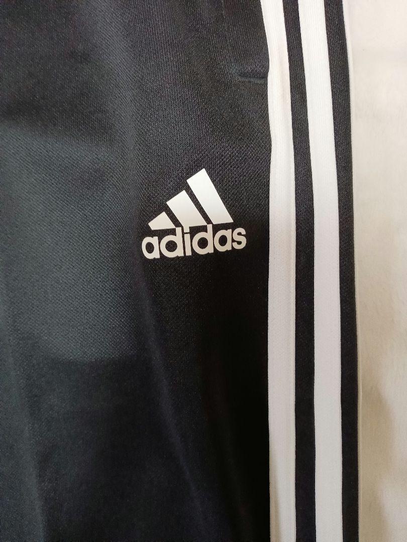 adidasアディダス新品セットアップパーカージャージトップスボトムス上下黒XL