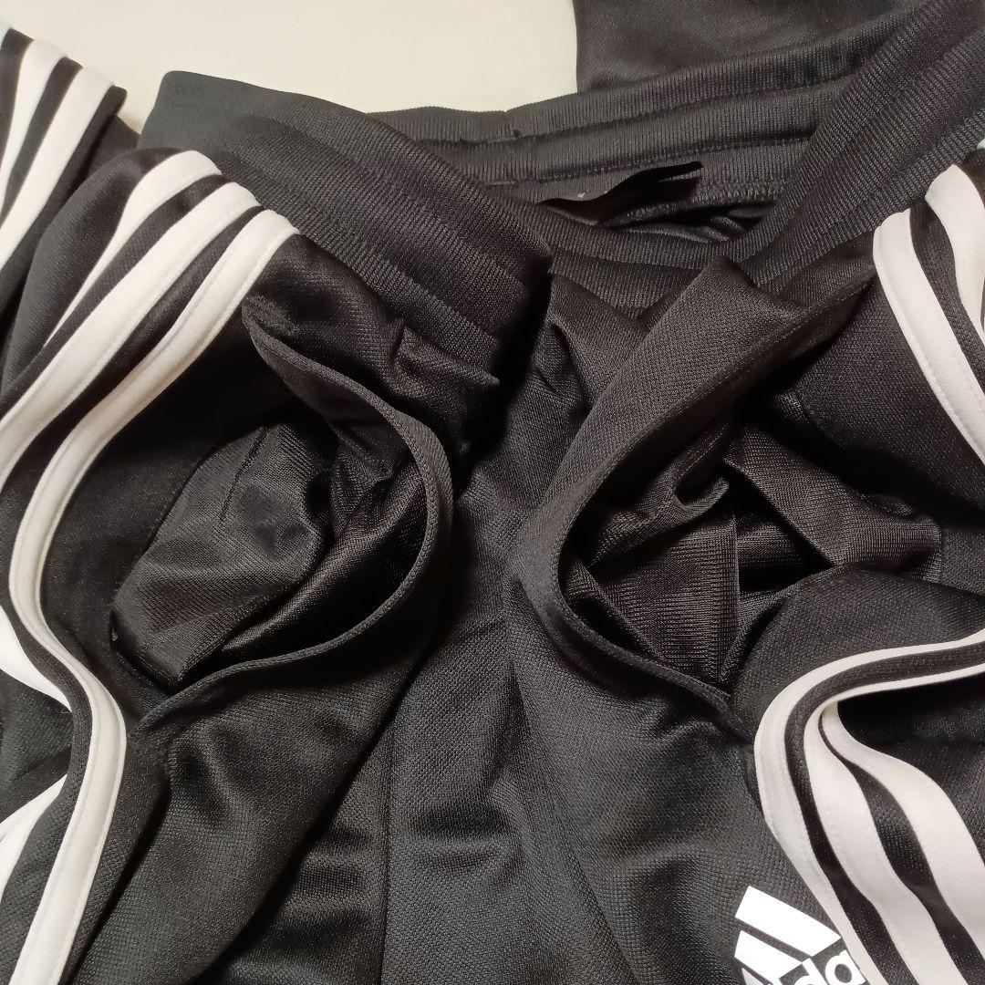 adidasアディダス新品セットアップパーカージャージトップスボトムス上下黒XL