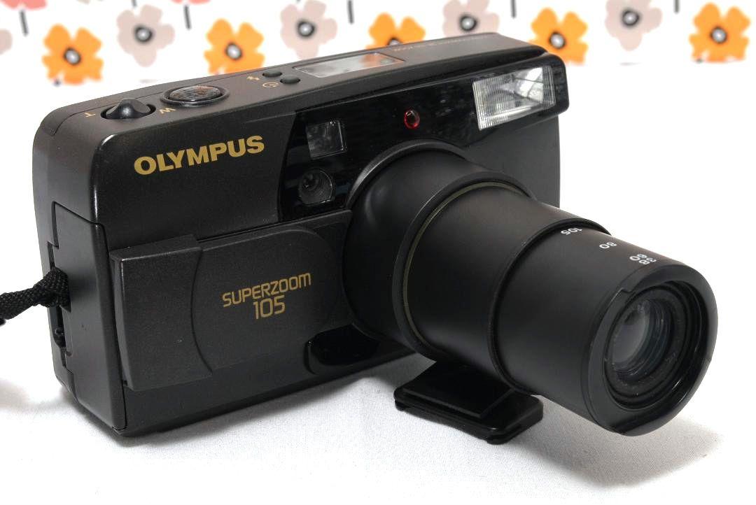 動作確認済】❤OLYMPUS SUPERZOOM❤フィルムカメラ❤美品