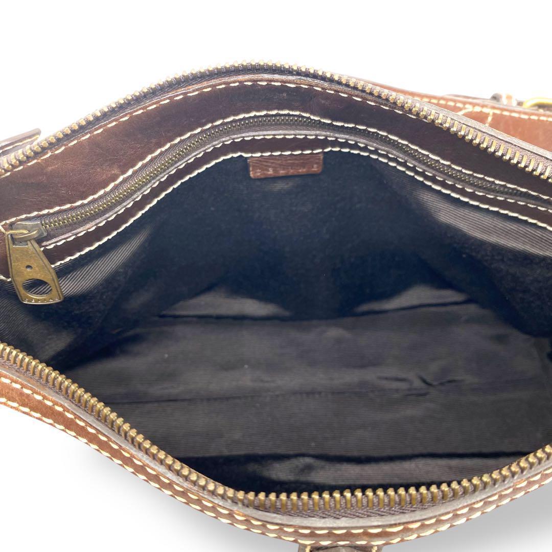 【激レア】CELINE ハラコバッグ　ハンド　ワンショルダー　馬車金具