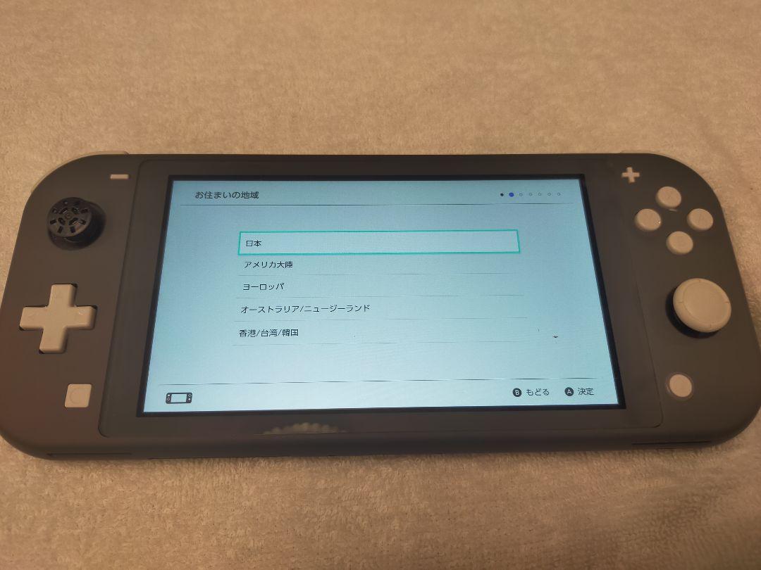 Nintendo Switch Lite グレー 本体　⭐︎ジャンク品