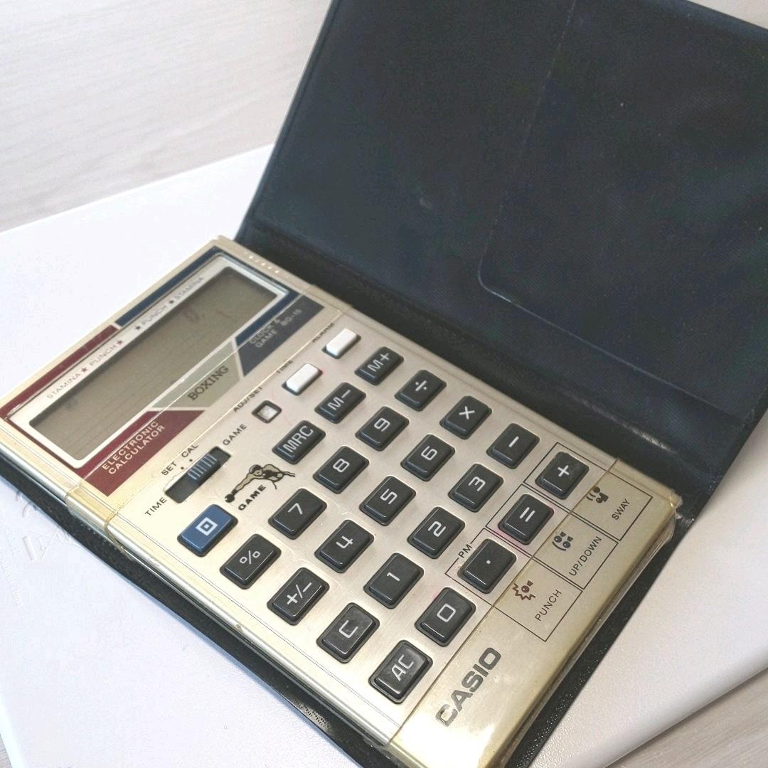 Casioゲーム電卓 ボクシングbg 15 メルカリ Casioゲーム電卓 ボクシングbg 15 メルカリ