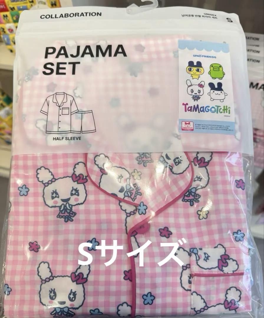 韓国限定 たまごっち らぶりっち ラブリっち パジャマ SPAO