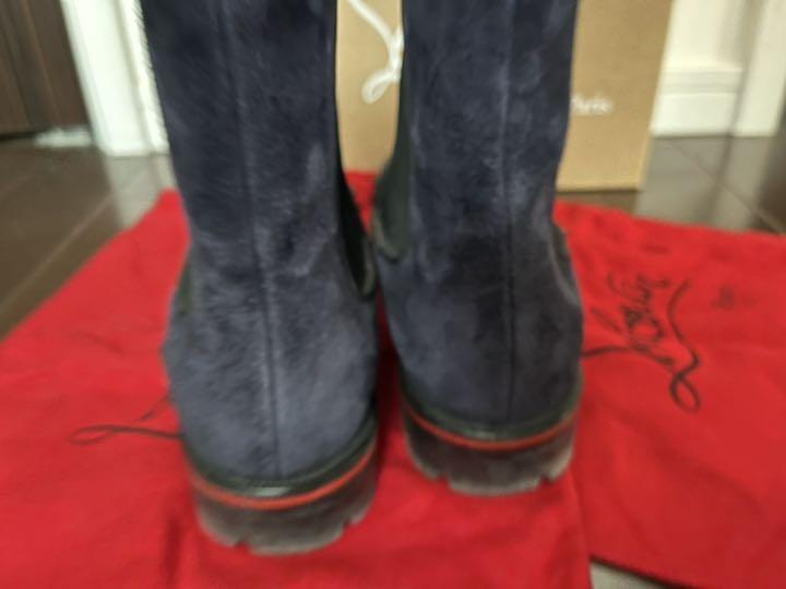 SALE定番┼ Christian メロンスパイク チェルシーブーツ joMUY-m12921650952 Louboutin 送料無料新品