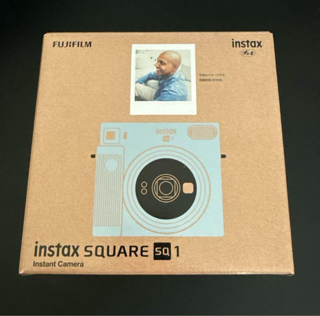 instax SQUARE SQ1 チェキスクエア [グレイシャーブルー]