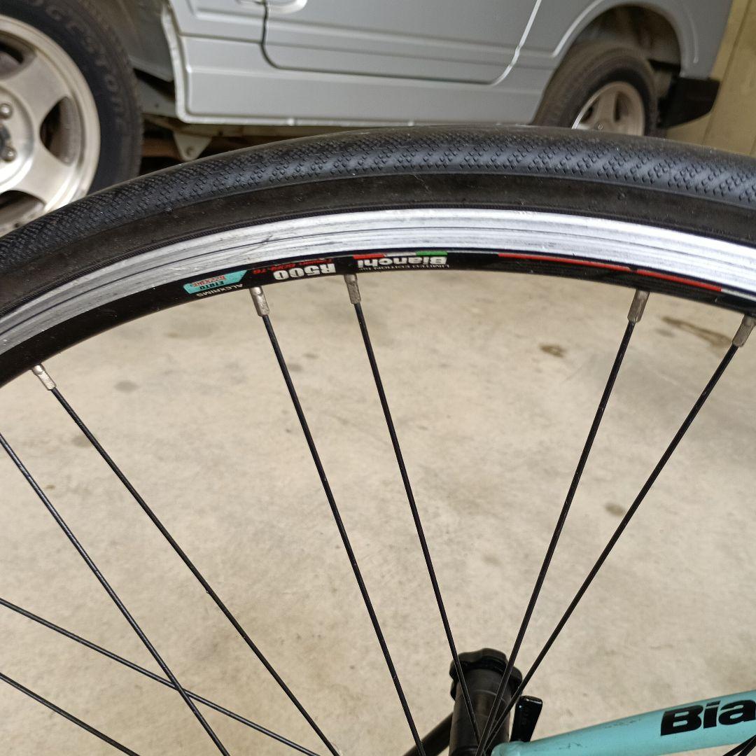 Bianchi ロードバイク 水色 アルミフレーム