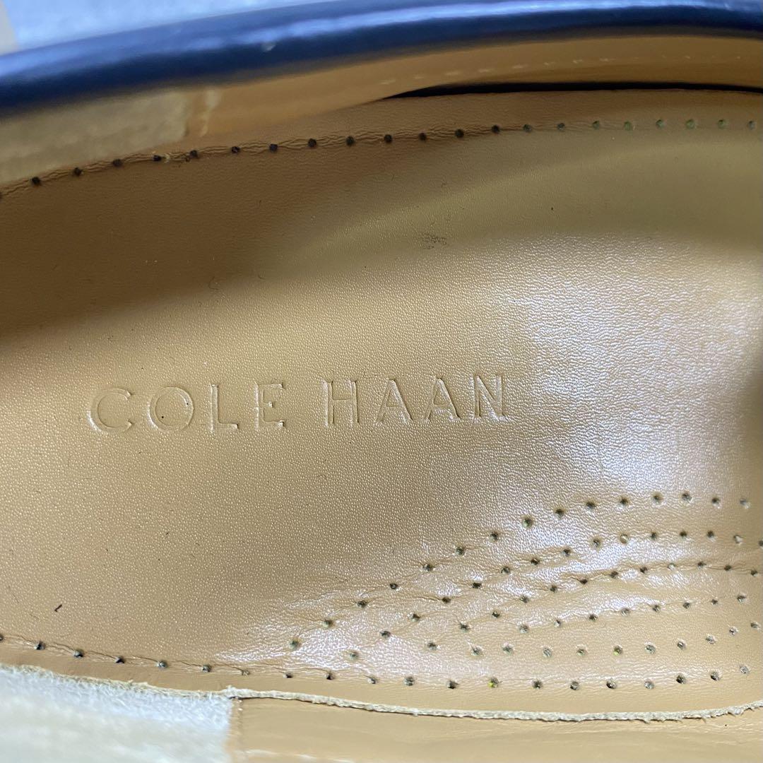 【名作】COLE HAAN ピンチ タッセルローファー レザー ブラック （7）