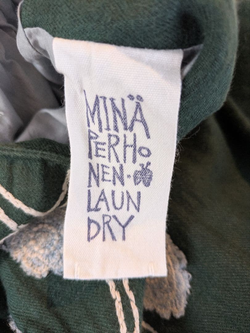 MINÄ PERHONEN 刺繍入りひざ丈スカートM mina perhonen USTAUSTRALIA_COM_AU