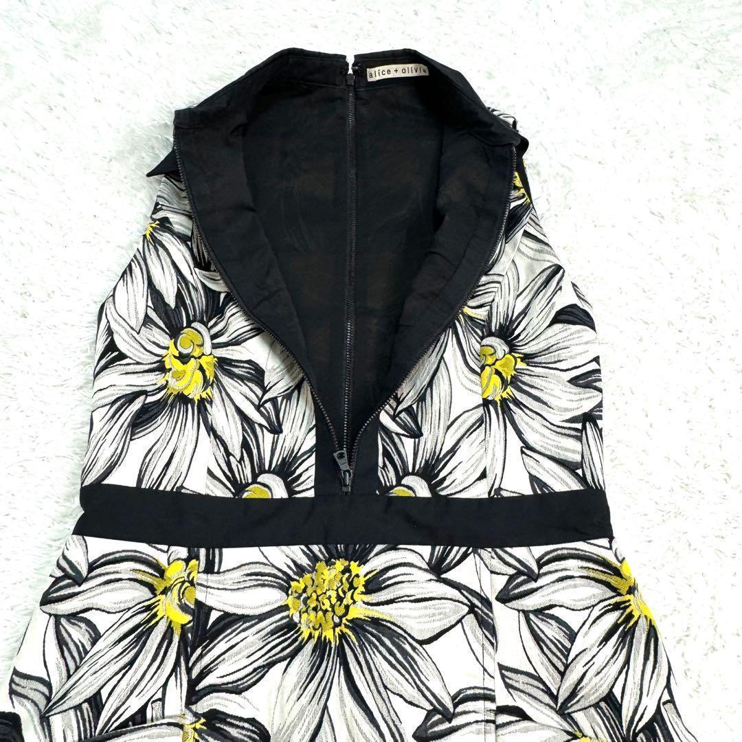 ✨完売品 入手困難✨alice＋olivia ジャガード 花柄 ワンピース