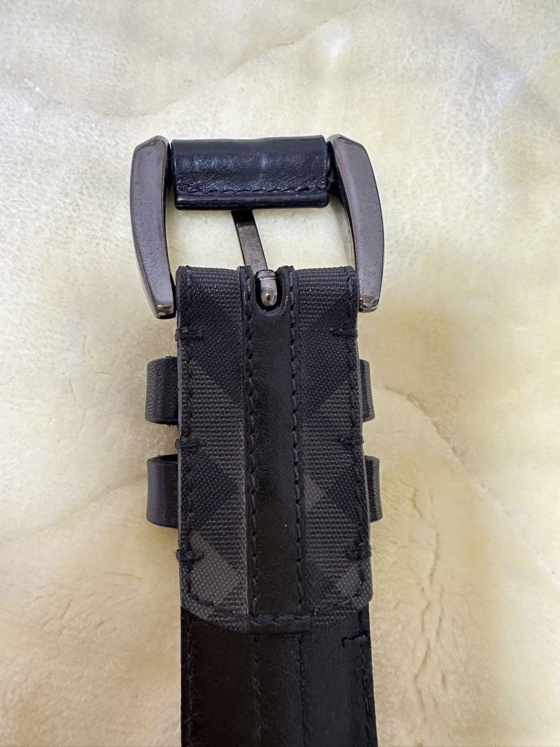 BURBERRY / バーバリー レザーベルト ノバチェック